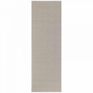 Tapis salon 120x170cm Cr&egrave;me G&eacute;om&eacute;trique