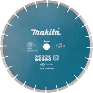 E-12996 Disque à tronçonner diamanté Diamètre 355 mm ø de perçage 25.4 mm 1 pc(s) X296022 - Makita