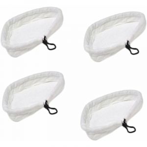SNQ - 4Pcs Serpillères Balai à Vapeur Triangulaire en Microfibre pour H2O、X5、S302、S001 Mop