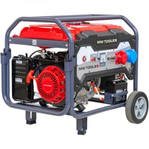 Mw Tools - Groupe électrogène essence 9 kW 3x400 v et 230 v - Démarrage électrique et réservoir de 25 l BG85ED