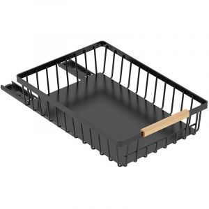 Panier de Rangement Coulissant, Tiroir Organisateur, Porte-&eacute;pices, Panier Coulissant sous Evier, Etag&egrave;re de Rangement pour Comptoir de Cuisine,