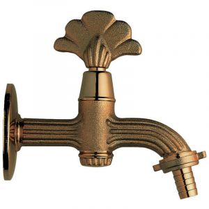 Idral - Robinetterie artistique pour fontaines finition bronze bross&eacute; 005/PN-BR Chrom&eacute; - Laiton