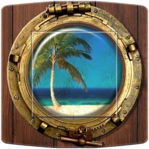 Interrupteur d&eacute;cor&eacute; hublot