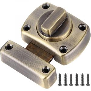 Beijiyi - Loquet verrou de porte de salle de bain de fenêtre de cabinet pivotant verrou de sécurité à loquet et wc loquet acier inoxydable brossé