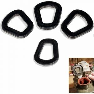 Lot de 4 Joints pour Jerrycan,Joints pour Jerrycan Jerrican Essence,Jerrican Joint d'&eacute;tanch&eacute;it&eacute; Joints pour Jerrican M&eacute;tal Joint d'&eacute;tanch&eacute;it&eacute; de