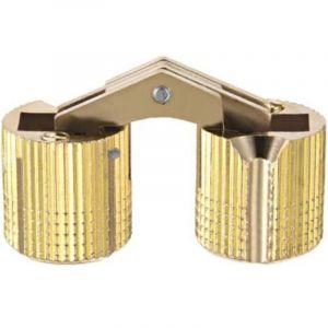 Charni&egrave;re cylindrique 4 pi&egrave;ces, charni&egrave;re invisible pour portes, armoires, meubles, 16 mm, angle d'ouverture 180&deg;