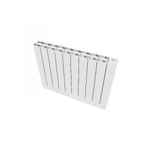 Fondital - Radiateur &eacute;lectrique en aluminium E-Blitz Core 2000 Watts, ral 9010