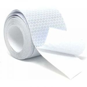 Ruban adh&eacute;sif r&eacute;fl&eacute;chissant de haute qualit&eacute; de 3 m et ruban r&eacute;fl&eacute;chissant coupe ruban d'avertissement r&eacute;sistant aux intemp&eacute;ries, marqueur de