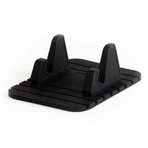 Alovez - Ahlsen Support Téléphone Voiture Silicone avec Tapis Anti-dérapant Fixation sur Tableau de Bord Compatible avec gps/gsm Universel: iPhone