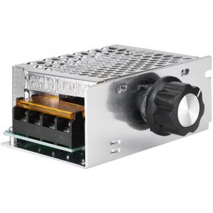 Variateur pour Moteur 220V, R&eacute;gulateur de Tension AC 4000W, Variateur de Tension 220V, Variateur de Vitesse pour Moteur, R&eacute;gulateur de Vitesse