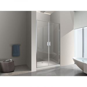 Nala - Porte de douche de 6 mm ouverture à battant - 82-85 cm