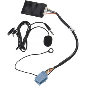 Vhbw - Bluetooth, adaptateur autoradio compatible avec vw Jetta/Bora 1999-2002 rns-mcd, Premium 5 Delco - micro inclus, câble jack + clip