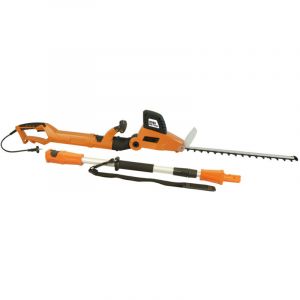 Taille haie electrique 230V sur perche et tete pivotante Atika
