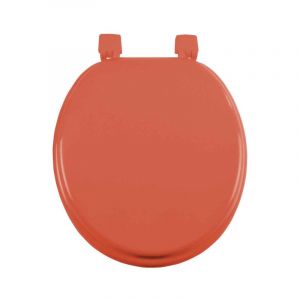 Paris Prix - Abattant wc Uni Vitamine 37cm Terracotta