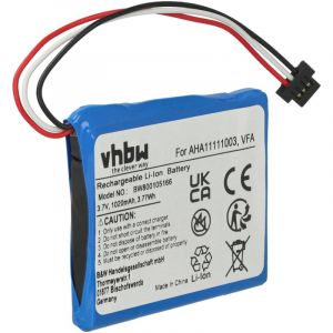 Vhbw - 1x Batterie compatible avec TomTom Start 60, Start 60 eu, Start 60 m, 4EN62. 4EN6.001.02 gps, appareil de navigation (1020mAh, 3,7V, Li-ion)
