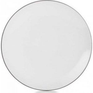 Revol Equinoxe Assiette Porcelaine Blanc 21,5 cm