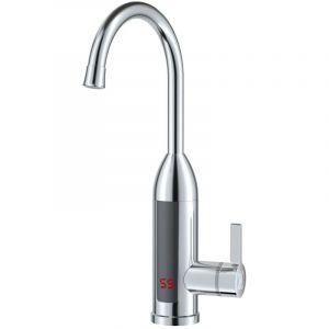 Gistuch - Robinet D'Eau Chaude InstantanéE 3000 w, Robinet éLectrique Avec Affichage de la TempéRature led, Chauffe-Eau du Robinet, Robinet D'Eau