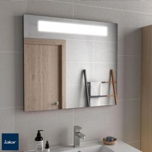 Miroir de Salle de Bain SALGAR Alcor 600 Lumi&egrave;re Led et Antibu&eacute;e Rectangulaire 600x700mm - 97309