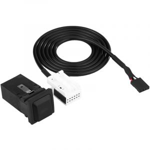 Commutateur et cble Audio usb aux de voiture pour RCD510 RCD310 Golf/GTI/R MK5 MK6 Jetta 5KD035724