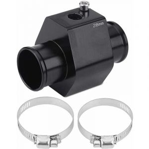 Capteur de Température de l'Eau, Adaptateur de Jauge de Tuyau de Température de l'Eau de Voiture Sonde de Température Joint de Radiateur(28MM)-LIAIKI