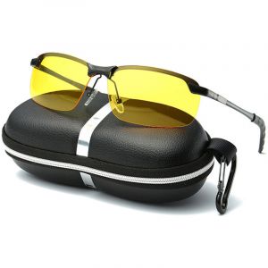 Lunettes de conduite de nuit, lunettes de s&eacute;curit&eacute; polaris&eacute;es pour la conduite de nuit Anti-&eacute;blouissement Anti-reflet hd Night Vision