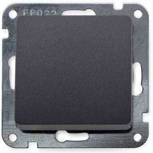 Interrupteur inverseur MILOS 23037, 10A/250V, anthracite