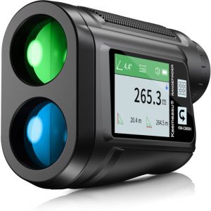 Télémètre de golf avec écran tactile lcd, 6X grossissement, 800 m, rechargeable usb, avec haut-parleur, fonction pente, verrouillage de drapeau et