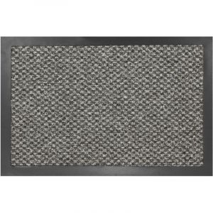 Tapis Int&eacute;rieur Anti-Poussi&egrave;re Absorbant Bora Couleur: GRIS - Conditionnement: 80X120