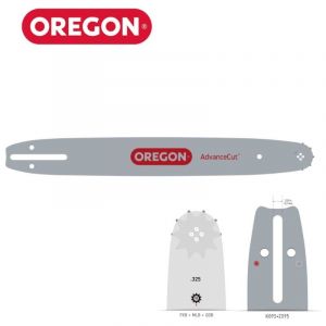 Oregon - Guide Chaîne Tronçonneuse 188PXBK095 Guide: 45 cm Pas: .325'Jauge: 1.5 Maillons: 72 AdvanceCut™