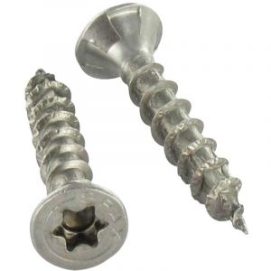 Vis Express - Spax t-star plus Tête fraisée tf torx T20 Inox A2 5X50 Filetage total-10 pièces