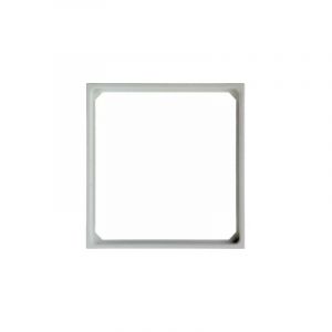 11091919 adapterring für zentralstück 50 x 50 mm S.1/B.1/B.3/B.7 glas POLARWEIß, matt - Berker