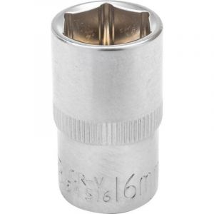 JCB 1/2' 16mm cl&eacute; &agrave; douille acier durable