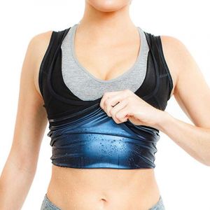 Largeight - jamais UTILISÉ]Gilet de Sueur Féminin pour Femmes, Gilet de Formateur de Sauna de Dames, Gilet d'entraînement Minceur, Gilet de Sauna