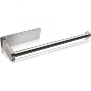 Support D&eacute;vidoir Sopalin Acier Inoxydable Pas de Perage Porte Essuie Tout Auto-adh&eacute;sif Devidoir Support Tout Mural, Derouleur Sopalin Tout