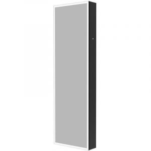 Armoire à glace led osmo noir - 50 x 160 cm - Home Deluxe