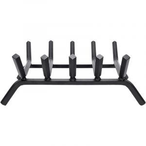 Jamais UTILIS&Eacute;]Support de B&ucirc;ches de Grille de B&ucirc;ches de Chemin&eacute;e, Support de B&ucirc;ches de Bois Polyvalent Robuste pour Arri&egrave;re-cours, Patios et