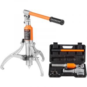 Mophorn - vevor Extracteur de Roulement a 2/3 Machoires Arrache Roulement Traction 5 t en Acier Arrache Moyeu de Roue Ouverture 228,6 mm Course 50 mm