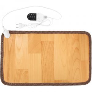 Tapis de sol chauffant en cristal,Chauffe-pieds chauffants &eacute;lectriques pour bureau, maison,Tapis Chauffant,Tapis de Sol pour la Maison ou Le Bureau