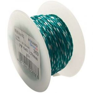 Cordeaux macon polypropyl&egrave;ne 2,0mm rouge/blanc - 100m