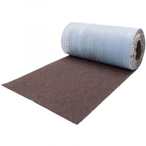 Daprona - Bardeaux de toit, couverture de faîtage 5m x 32cm bande de faîtage en bitume pour abri de jardin, abri de voiture, nichoir - Brun
