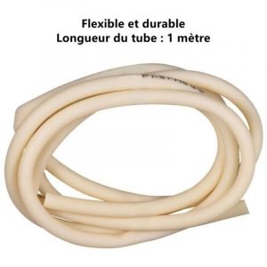 Tube BPT 1m pour pompe p&eacute;ristaltique Silicone biocompatible 3mm ID x 5mm OD R&eacute;sistant &agrave; haute temp&eacute;rature Applications en culture cellulaire