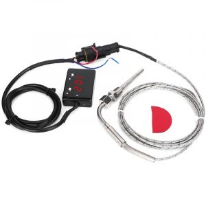 Jauge de Temp&eacute;rature D'&eacute;chappement Automobile, Jauge de Temp&eacute;rature D'&eacute;chappement Num&eacute;rique Patrol Turbo Diesel Essence 4WD 12V DC NPT 1/8in.