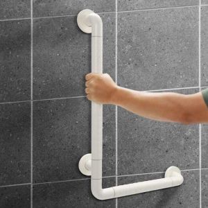 Barre D'Appui Antid&eacute;rapant Poign&eacute;e De Baignoire Murale Pour La Douche Et Le Bain Pour Les Personnes Handicap&eacute;es, Bless&eacute;es Ou Postop&eacute;ratoires 60x40cm