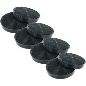 vhbw 8x Filtres &agrave; charbon actif compatible avec Falcon LEIHDC10BC, LEIHDC100SS/C, LEIHDC100BC, LEIHDC110CR, LEIHDC110BC, LEIHDC110BB hotte aspirante