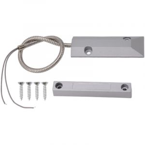 Tnfeeon Contacts de Porte de Garage A&eacute;riens de Capteur D'alarme de Commutateur Magn&eacute;tique de Porte Antivol pour la Porte