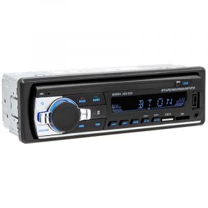 Autoradio avec kit Mains Libres Bluetooth, Lecteur USB/TF/MP3, Radio FM avec T&eacute;l&eacute;commande au Volant,Fonction de Chargement Rapide,Adaptateur