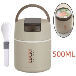 Tuserxln - Boîte Alimentaire Isotherme,Thermos étanche en Inox,Contenant de Nourriture Portable,Boîte Isotherme Repas Chaud ou Froid,pour École