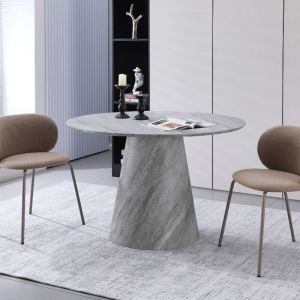 Table ronde Ben100 en b&eacute;ton 100x100x75,5 cm