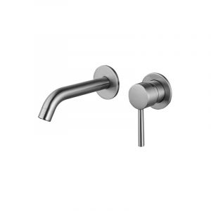 Fugaflow - Eccelente Sobrado Robinet lavabo encastrable 2 trous avec partie encastrable Inox brossé