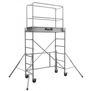 Echafaudage roulant acier Rolly 3,80 m&egrave;tres